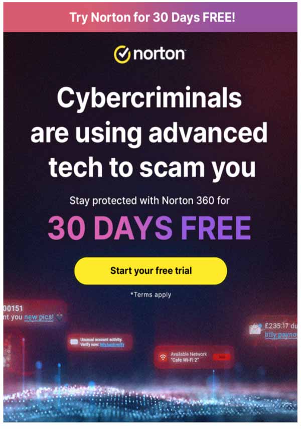 NORTON SPECIAL OFFER